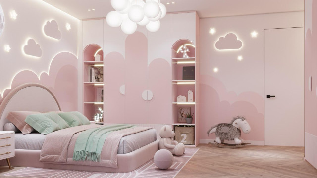 Kids' bedroom design Dubai