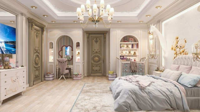 Luxury kids' room interiors Dubai