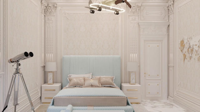 Luxury kids' room interiors Dubai