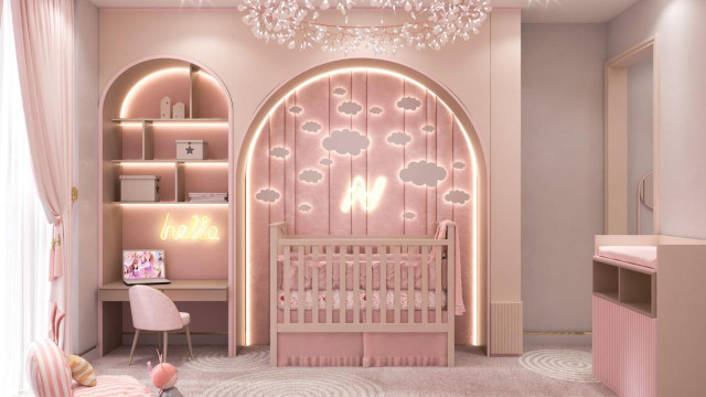 Luxury kids' room interiors Dubai