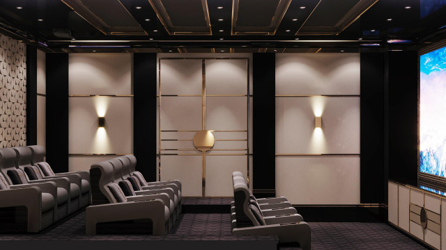 Home cinema setup Dubai