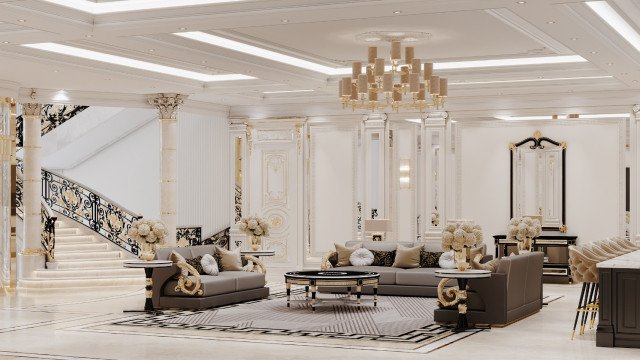 Living room decoration Dubai