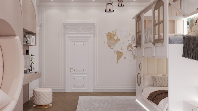 Themed kids' room design Dubai