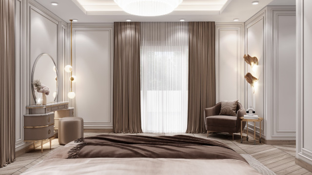 Bedroom interior design Dubai