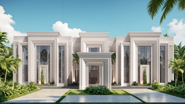 Dubai landscaping and exterior