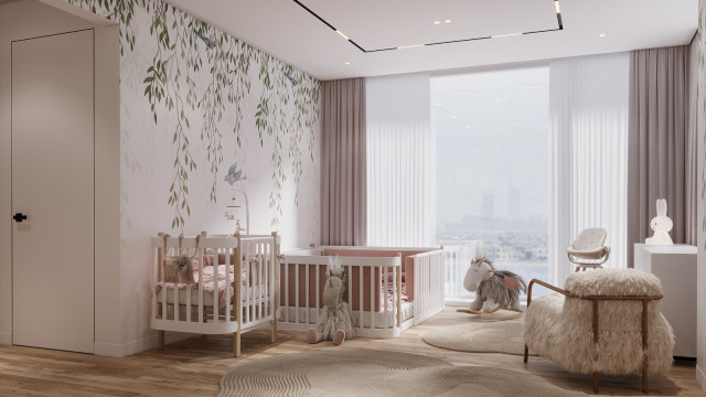 Functional children's room layouts Dubai