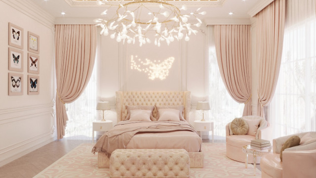 Contemporary children's bedroom Dubai