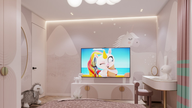 Themed kids' room design Dubai