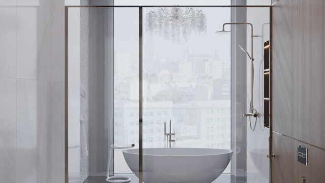 Luxury bathroom interiors UAE