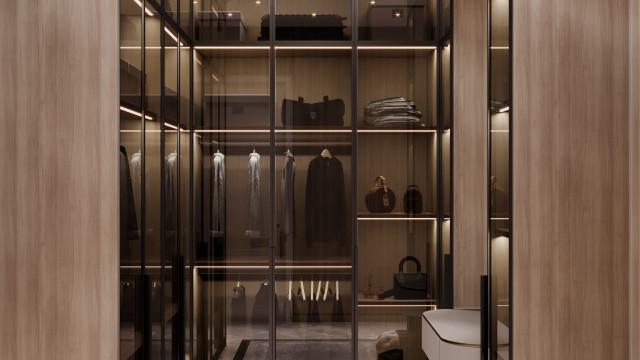 Dressing room storage solutions Dubai