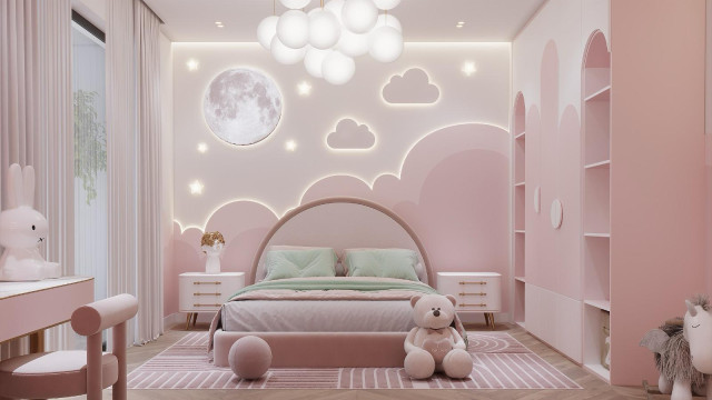 Kids' bedroom design Dubai