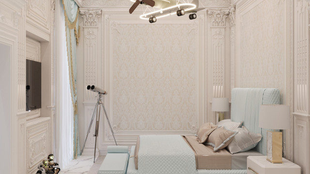 Luxury kids' room interiors Dubai