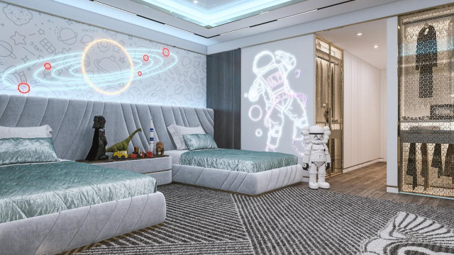 Luxury kids' room interiors Dubai