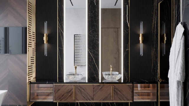 Custom bathroom design UAE