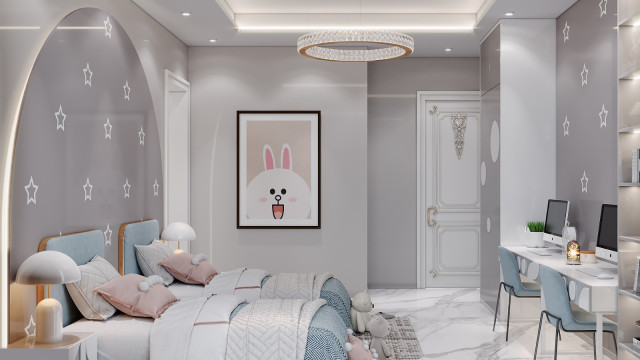 Themed kids' room design Dubai