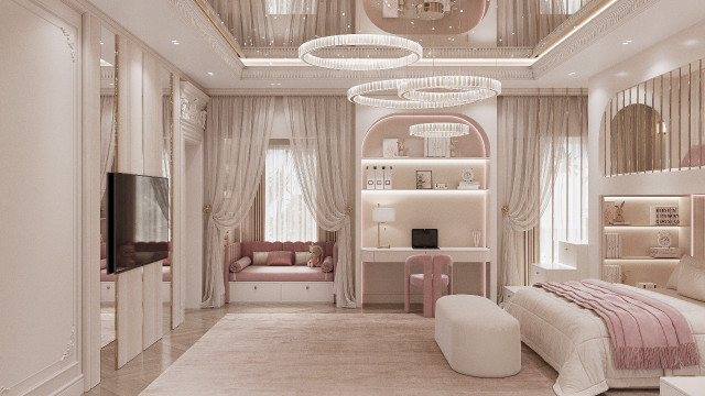 Luxury kids' room interiors Dubai