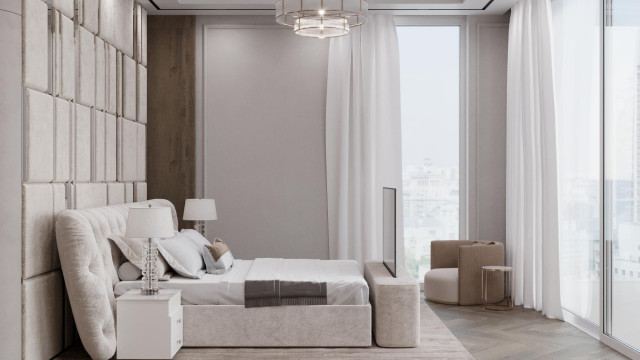 Bedroom lighting design Dubai