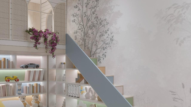 Luxury nursery design Dubai