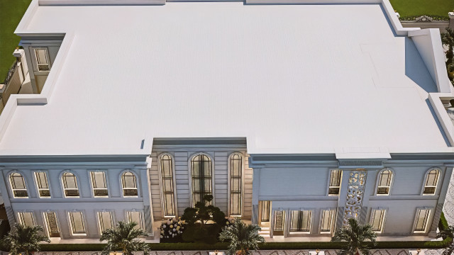 Dubai villa facade design