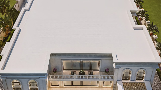 Dubai villa facade design