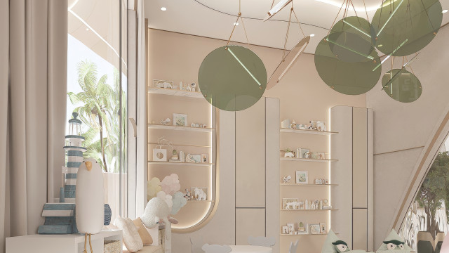 Villa interior design