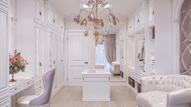 Luxury bedroom fit-out Dubai