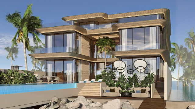 Dubai architectural exterior