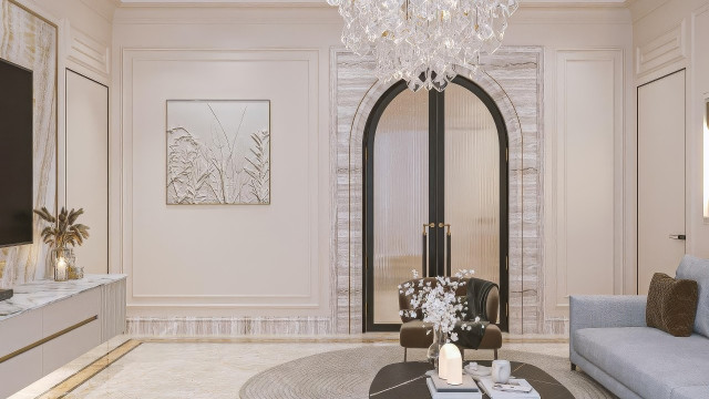 Villa interior and architecture design project