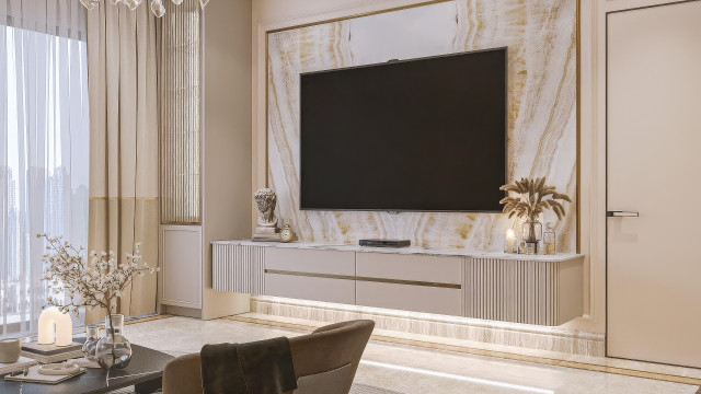 Villa interior and architecture design project