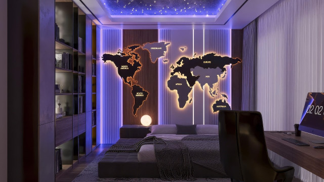 Themed kids' room design Dubai