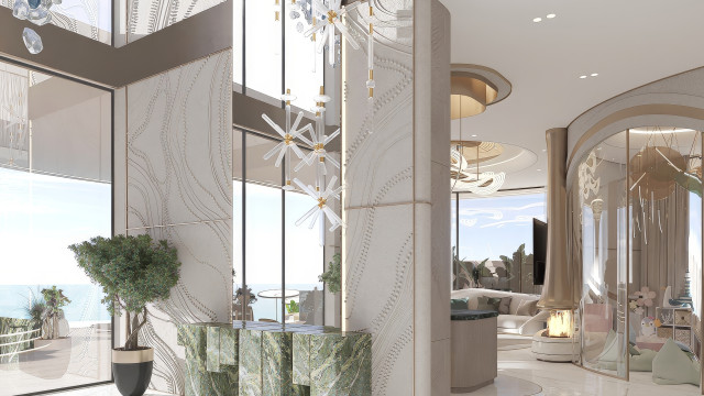 Villa interior design