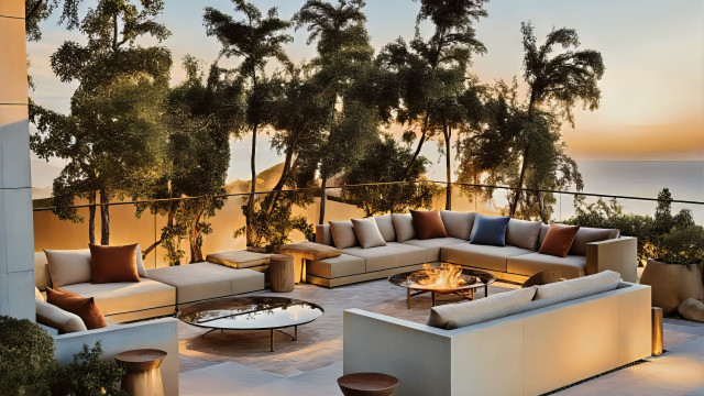 Dubai villa facade design