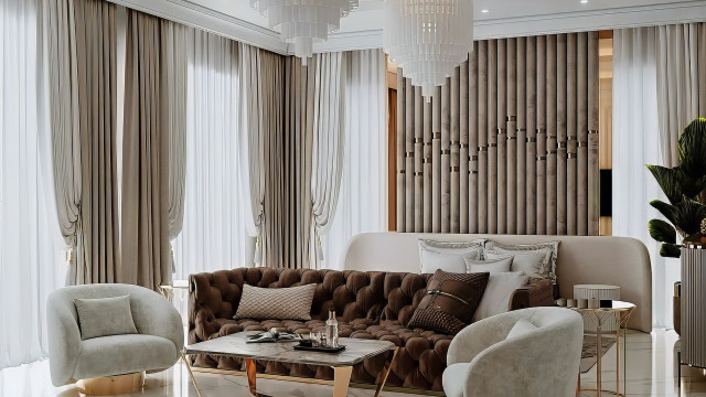 Contemporary bedroom design Dubai