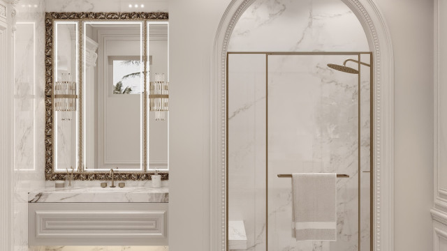 Villa interior and architecture design project