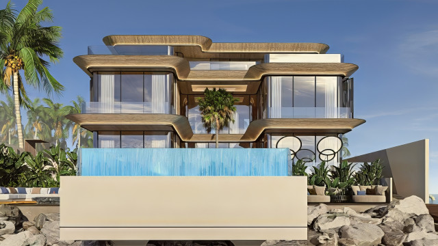 Dubai architectural exterior