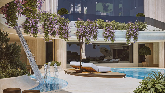 Exterior lighting design UAE