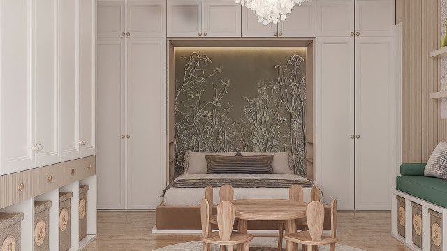 Children's room interior design Dubai