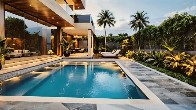Modern exterior design Dubai
