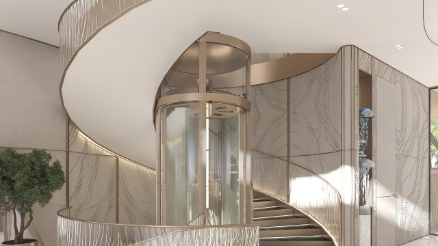 Interior design of villas