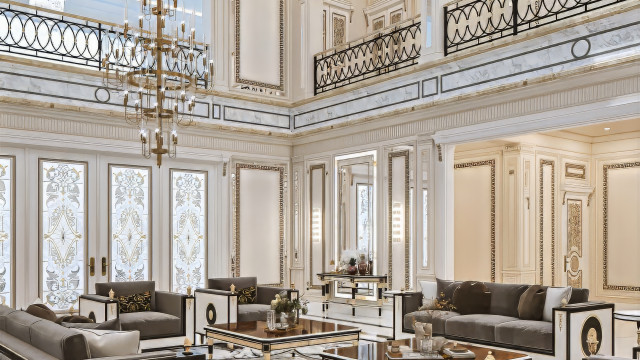 Living room decoration Dubai