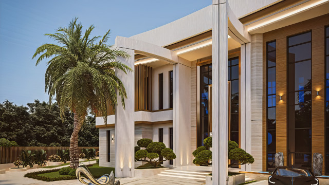 Luxury exterior renovation Dubai