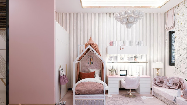 Kids' bedroom design Dubai