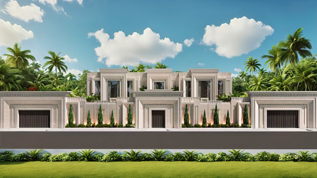 Dubai architectural exterior