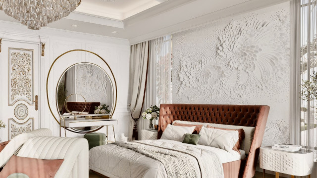 Bedroom interior design Dubai