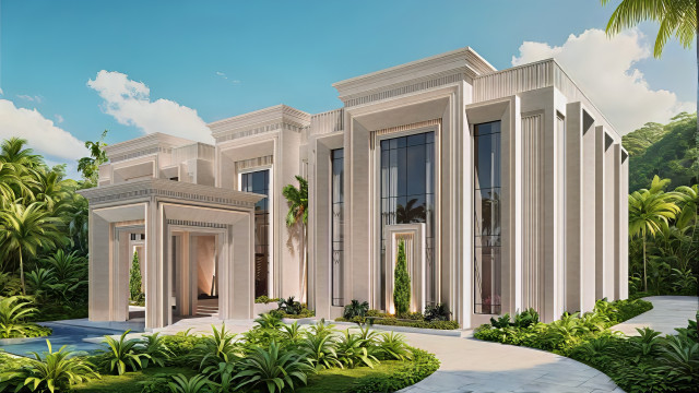 Dubai landscaping and exterior