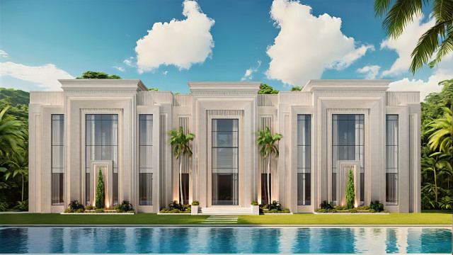 Dubai landscaping and exterior
