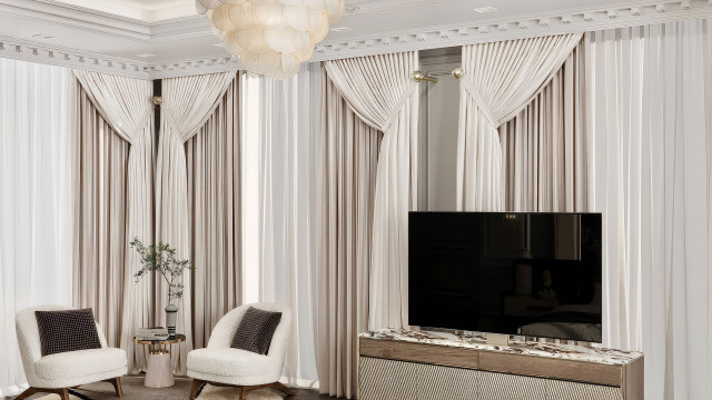 Modern bedroom design Dubai