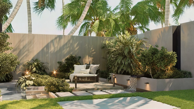 Exterior lighting design UAE