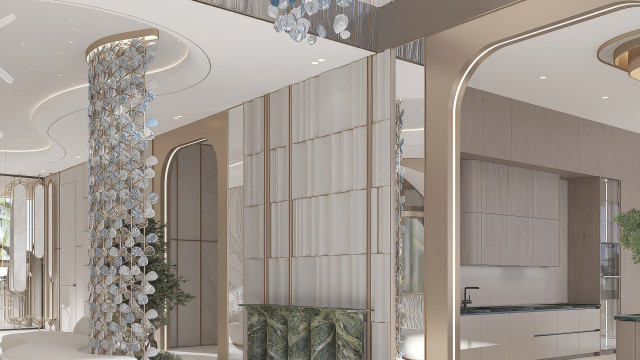 Interior design of villas