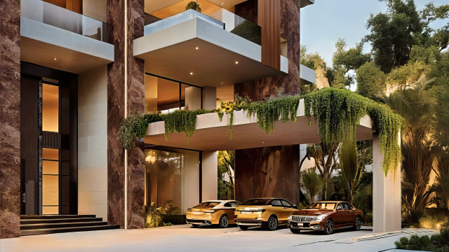 Villa exterior design Dubai